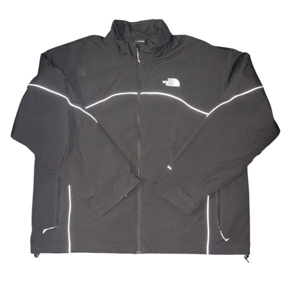 The North Face Men's Black Tek Piping Jacket - Picture 1 of 3